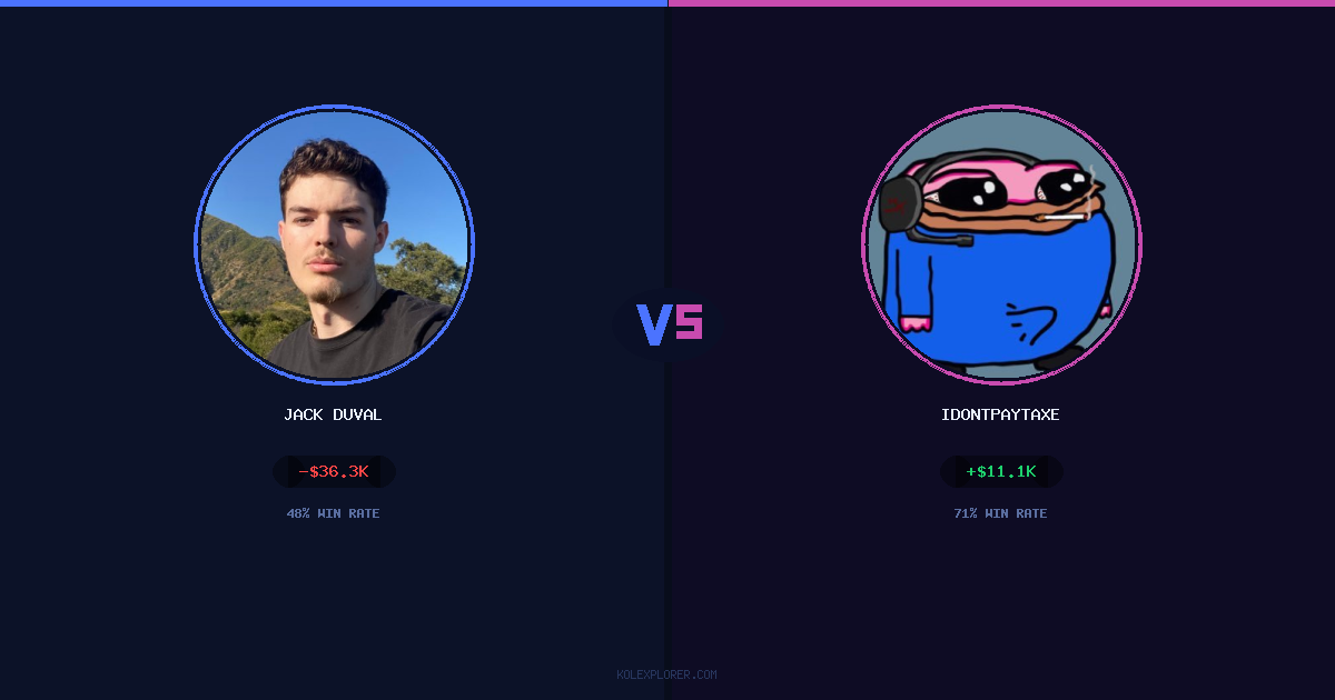 Jack Duval vs IdontPayTaxes preview