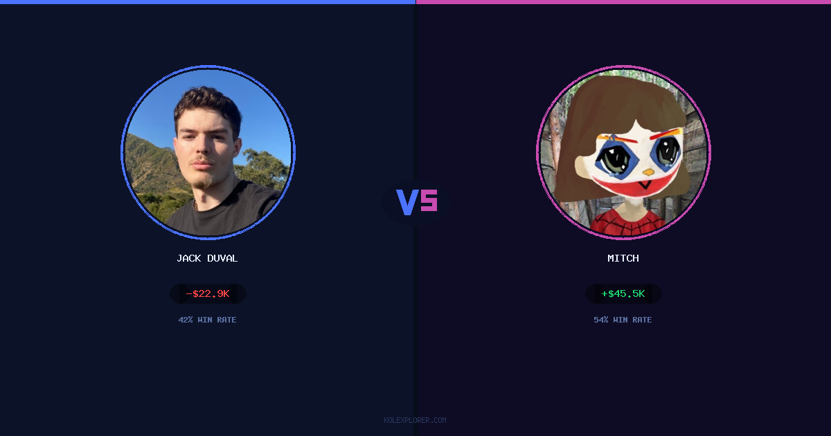 Jack Duval vs Mitch preview