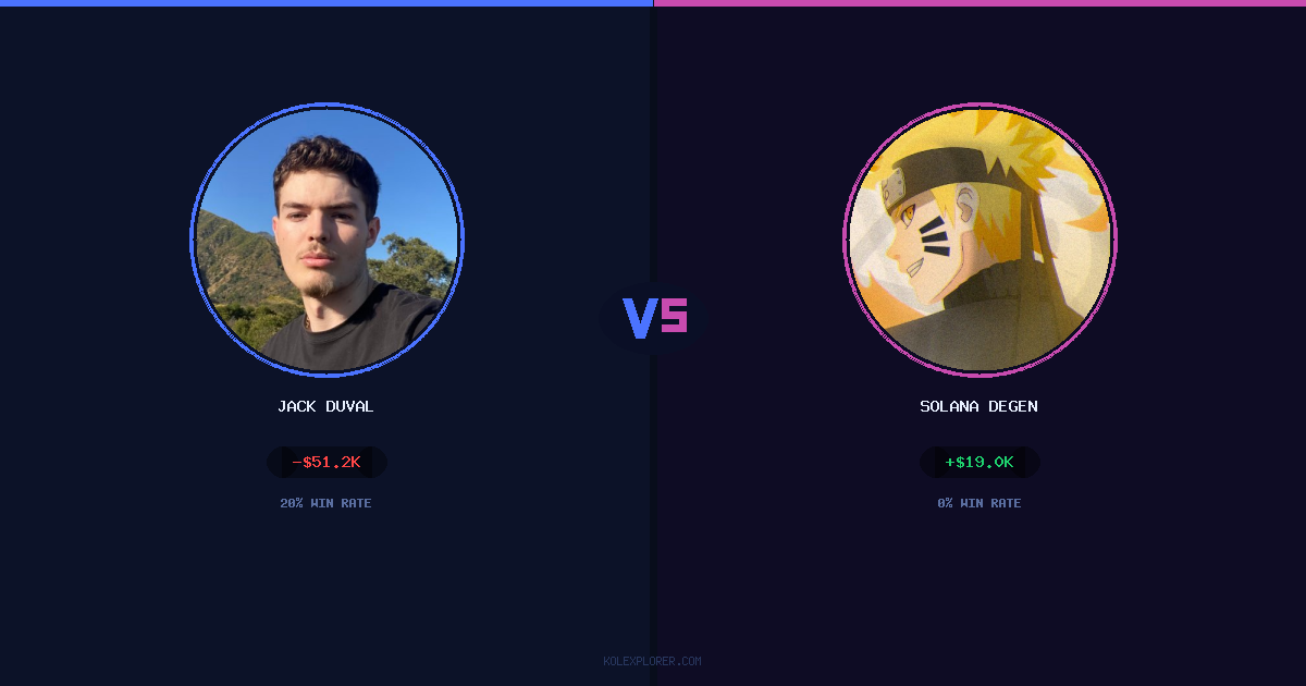 Jack Duval vs Solana degen preview