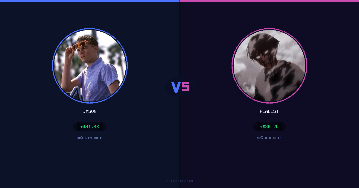 Jason vs Realist preview