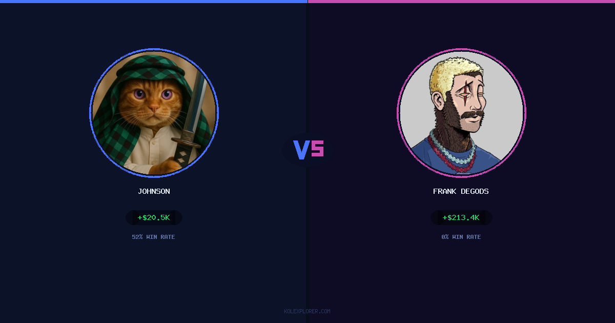 Johnson vs Frank degods preview