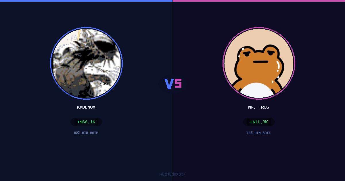 Kadenox vs Mr. Frog preview