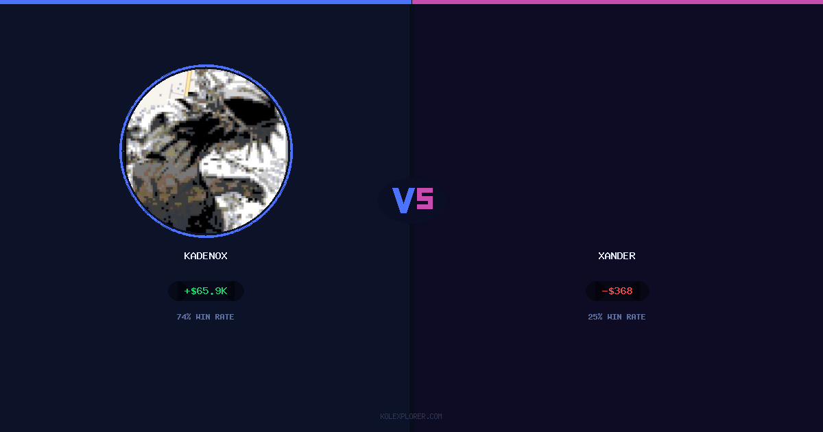 Kadenox vs Xander preview