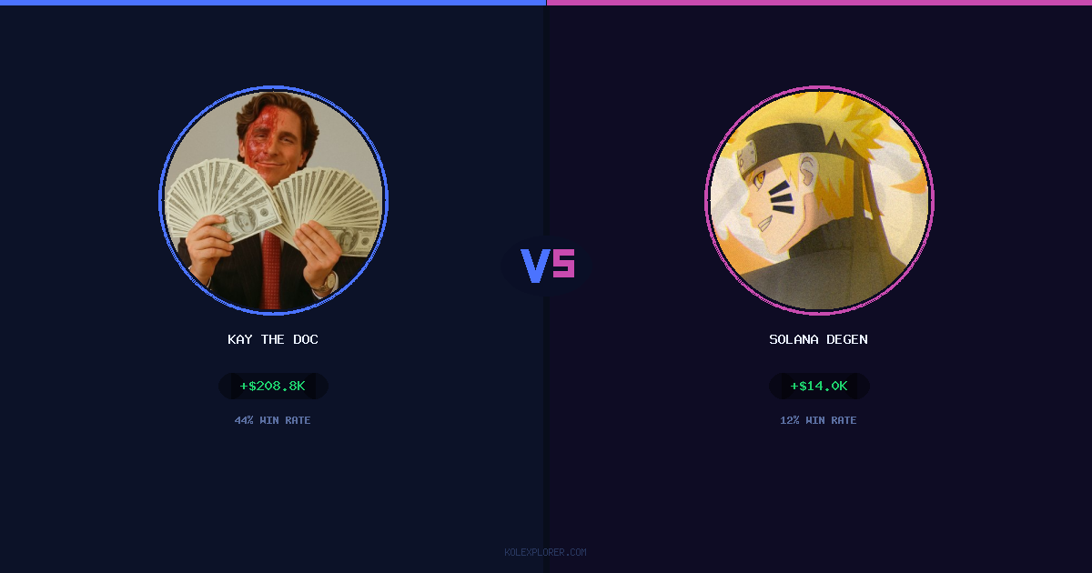 Kay The Doc vs Solana degen preview