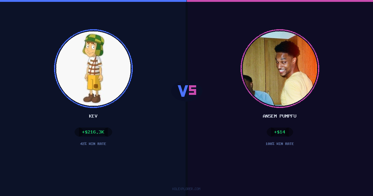Kev vs Ansem Pumpfun preview