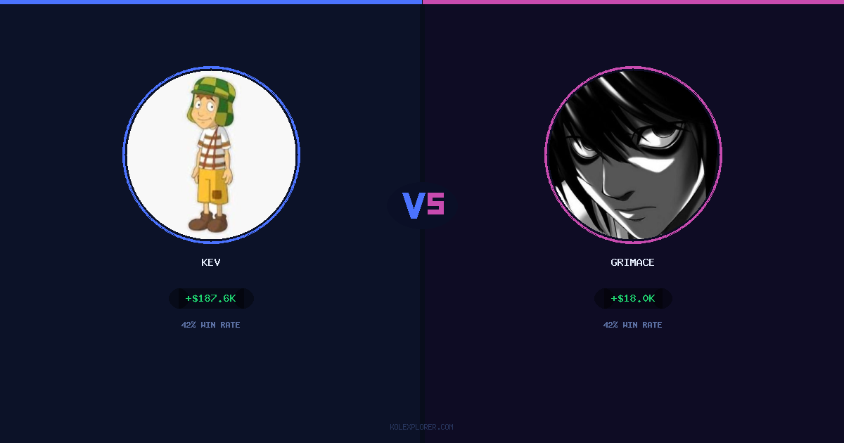 Kev vs Grimace preview