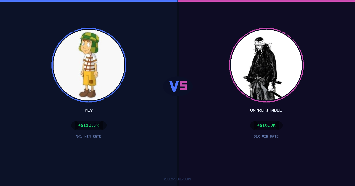 Kev vs Unprofitable preview