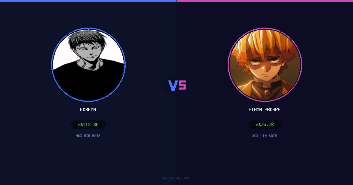 Korean vs Ethan Prosper preview