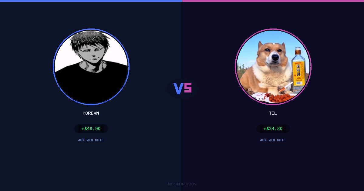 Korean vs Til preview