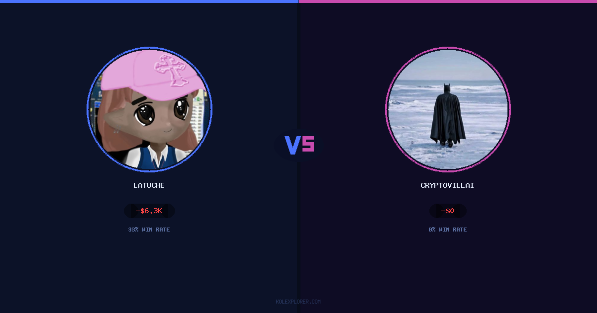 Latuche vs Cryptovillain26 preview