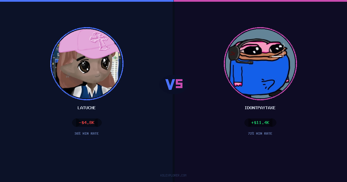 Latuche vs IdontPayTaxes preview