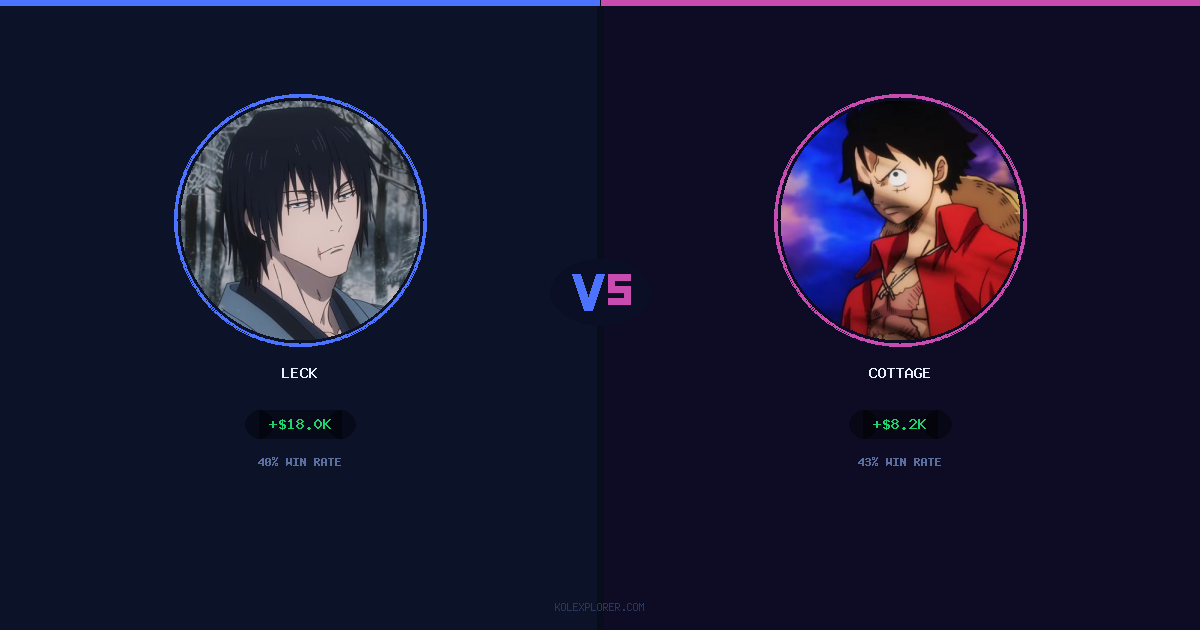 Leck vs Cottage preview
