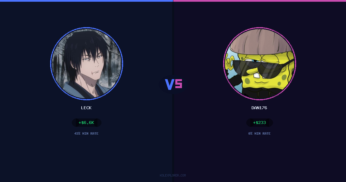Leck vs Dan176 preview