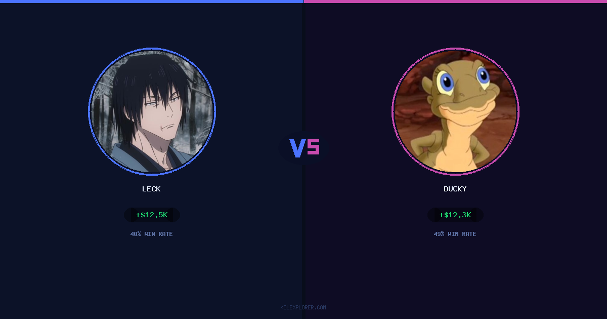 Leck vs Ducky preview