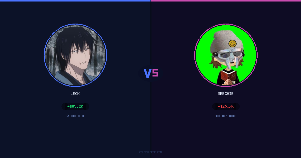 Leck vs Meechie preview