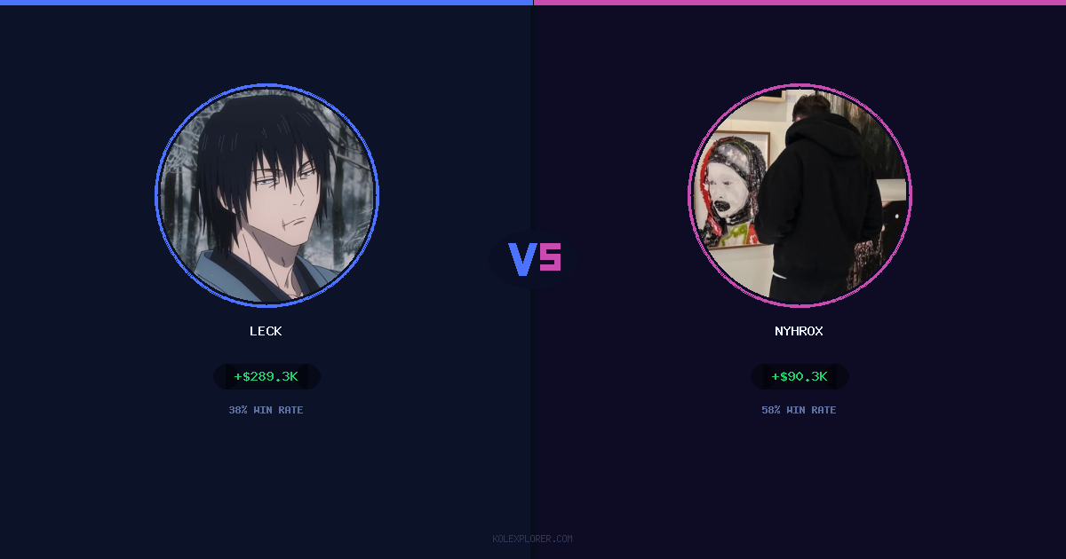 Leck vs Nyhrox preview