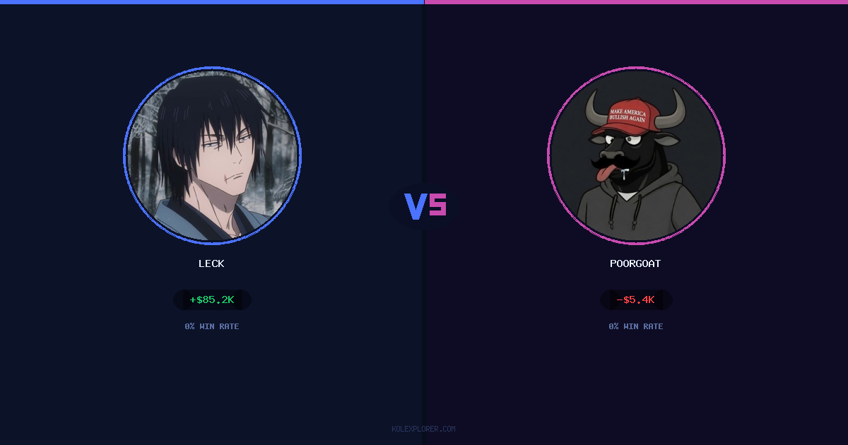 Leck vs PoorGoat preview