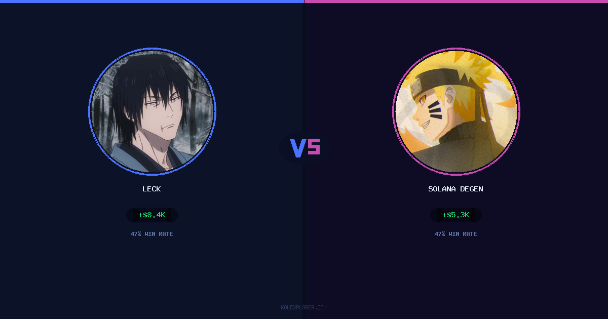 Leck vs Solana degen preview