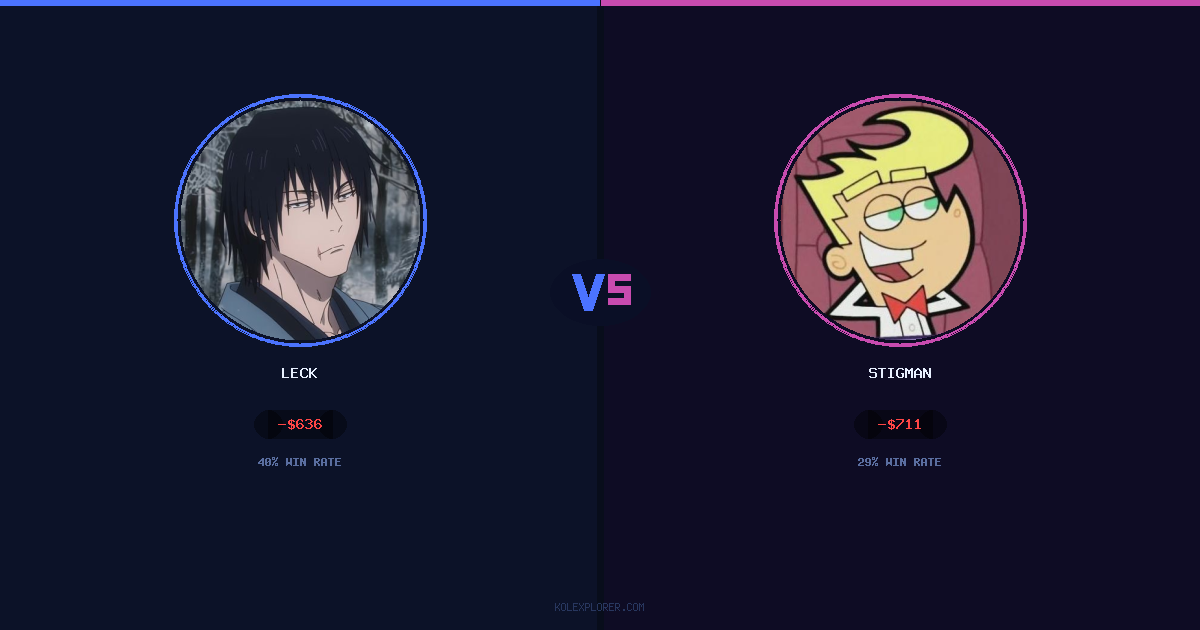Leck vs Stigman preview