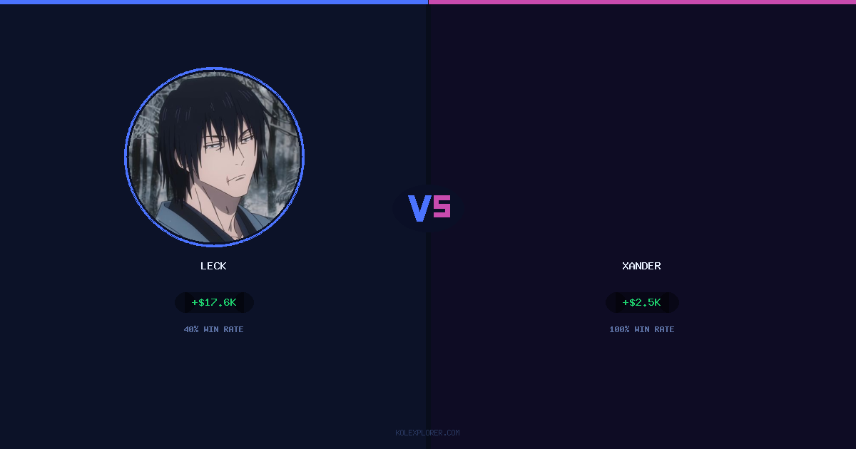 Leck vs Xander preview