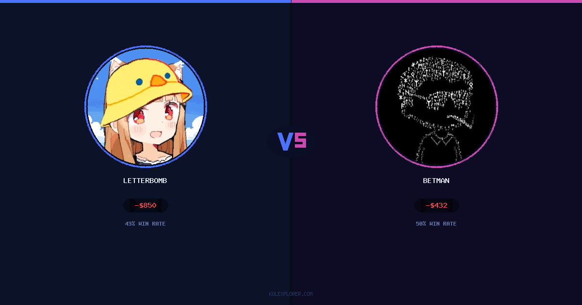 Letterbomb vs Betman preview