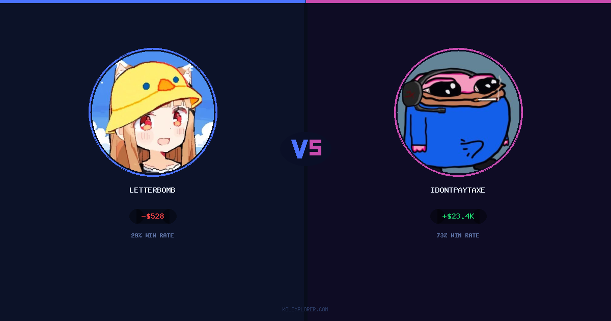 Letterbomb vs IdontPayTaxes preview