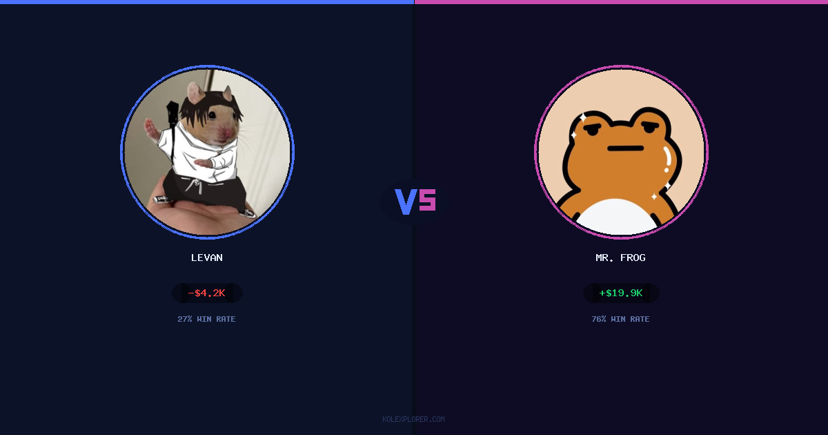 Levan vs Mr. Frog preview