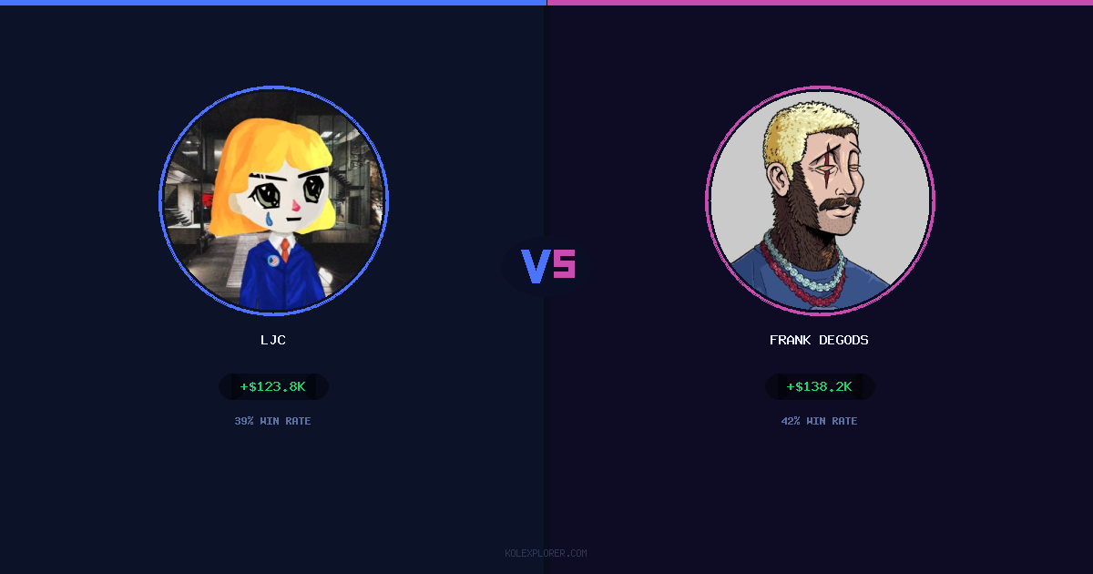 LJC vs Frank degods preview