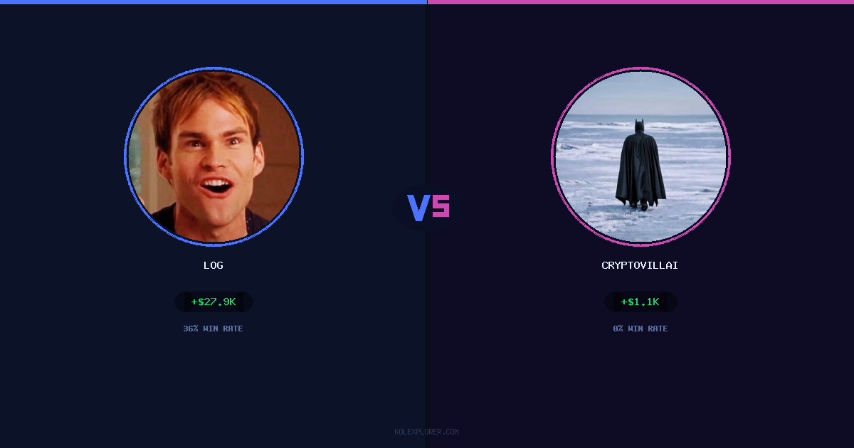 Log vs Cryptovillain26 preview