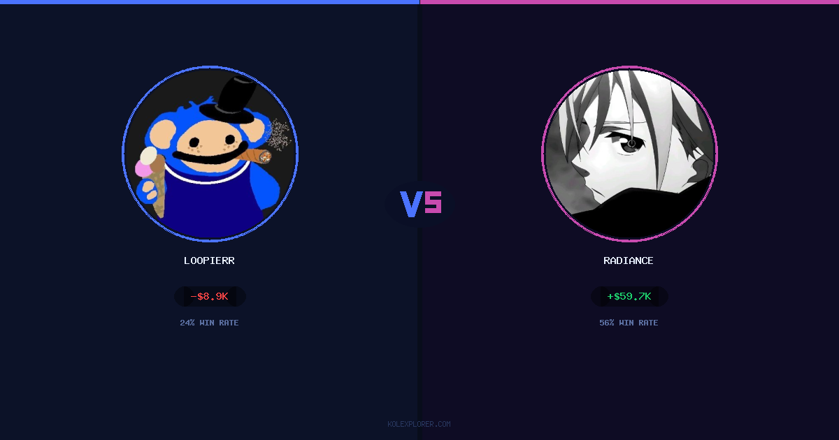 Loopierr vs Radiance preview