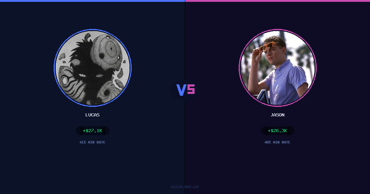 Lucas vs Jason preview