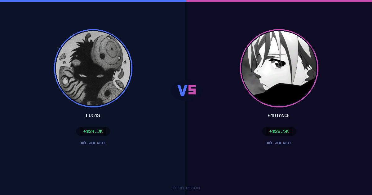 Lucas vs Radiance preview