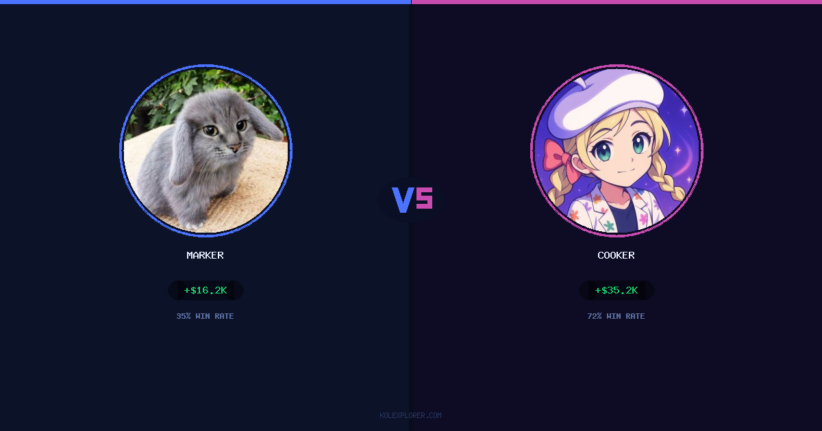 Marker vs Cooker preview