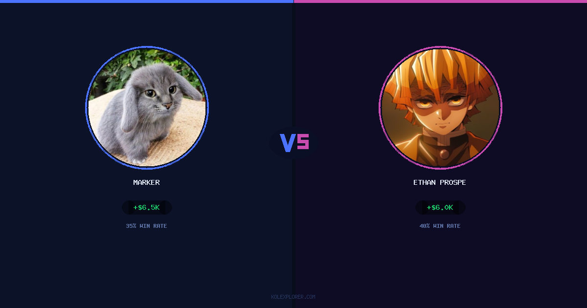 Marker vs Ethan Prosper preview