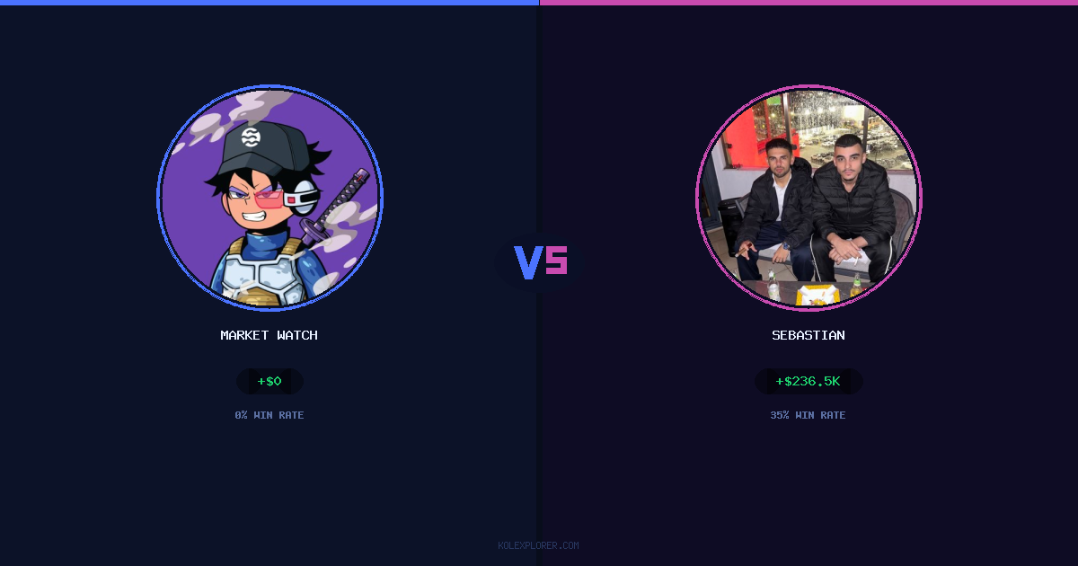 Market Watcher vs Sebastian preview