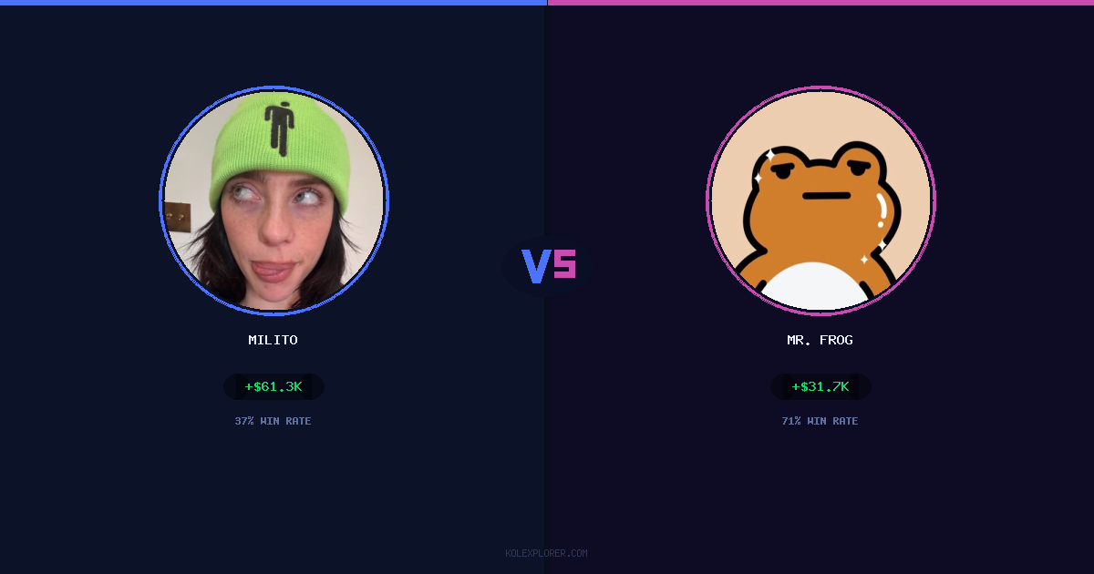 Milito vs Mr. Frog preview