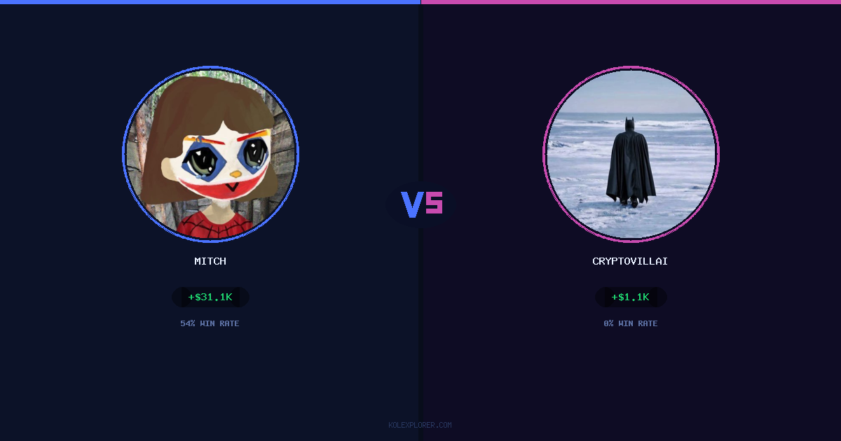Mitch vs Cryptovillain26 preview