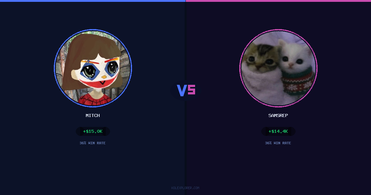 Mitch vs Samsrep preview