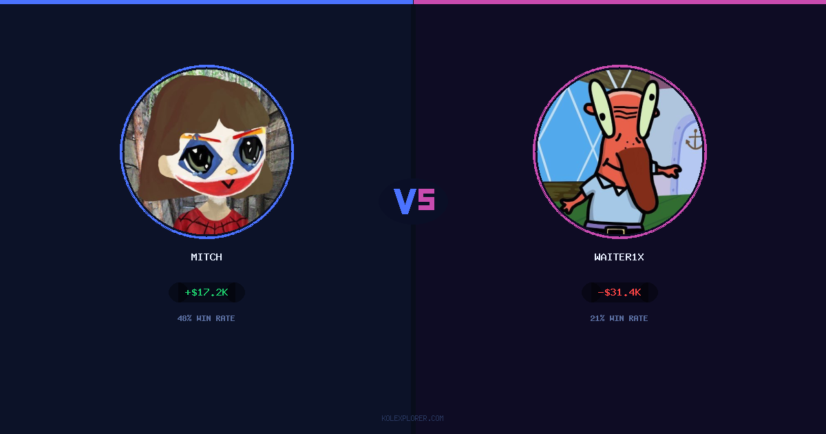 Mitch vs Waiter1x preview