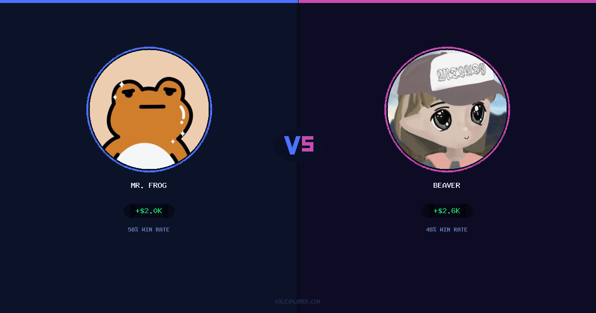 Mr. Frog vs Beaver preview