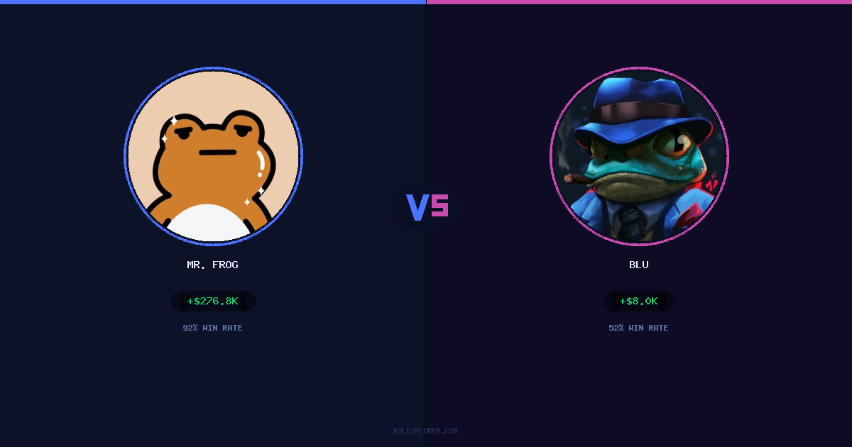 Mr. Frog vs Blu preview