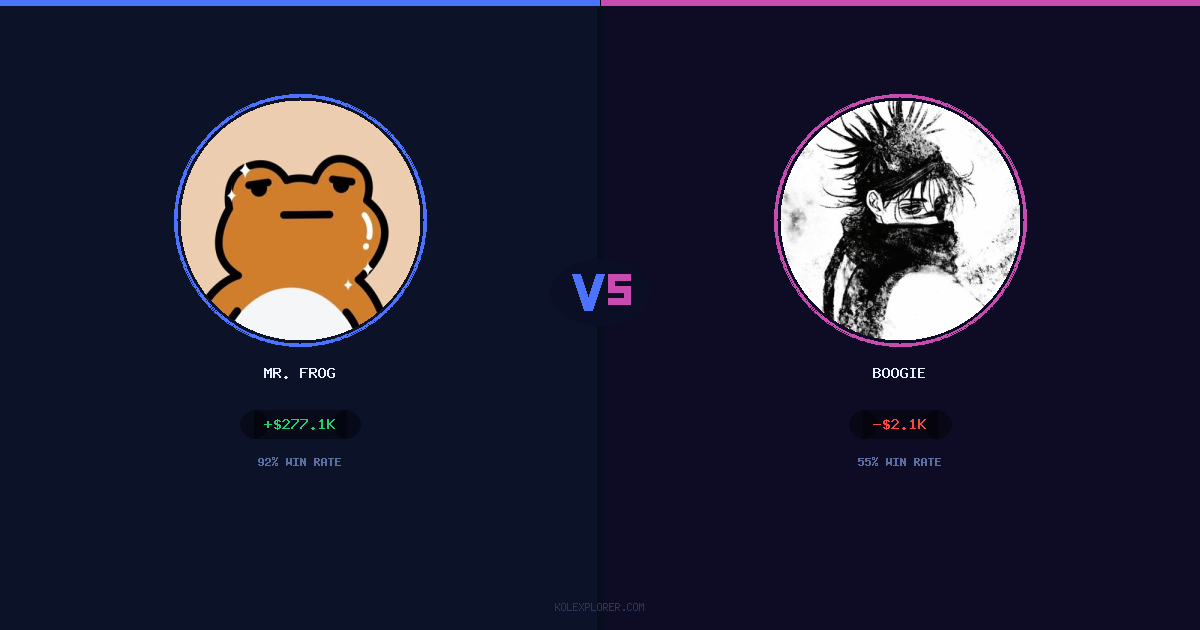 Mr. Frog vs Boogie preview