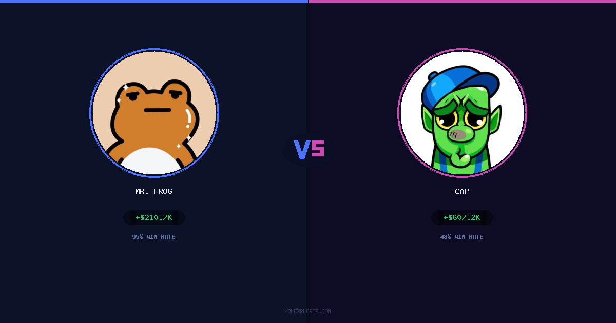 Mr. Frog vs Cap preview