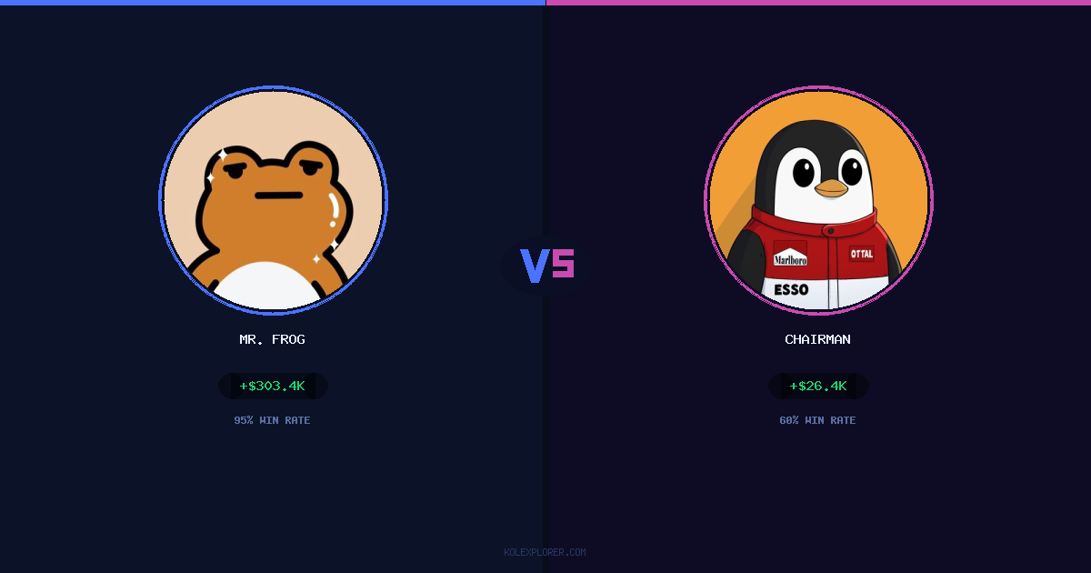 Mr. Frog vs Chairman preview