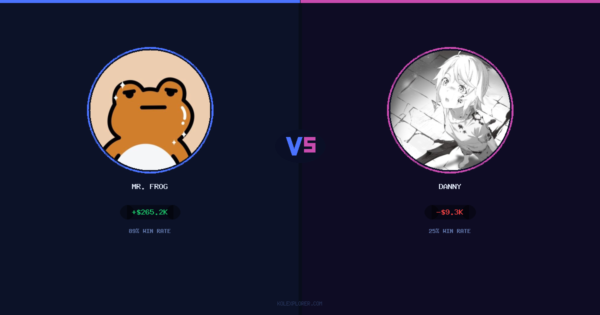 Mr. Frog vs Danny preview