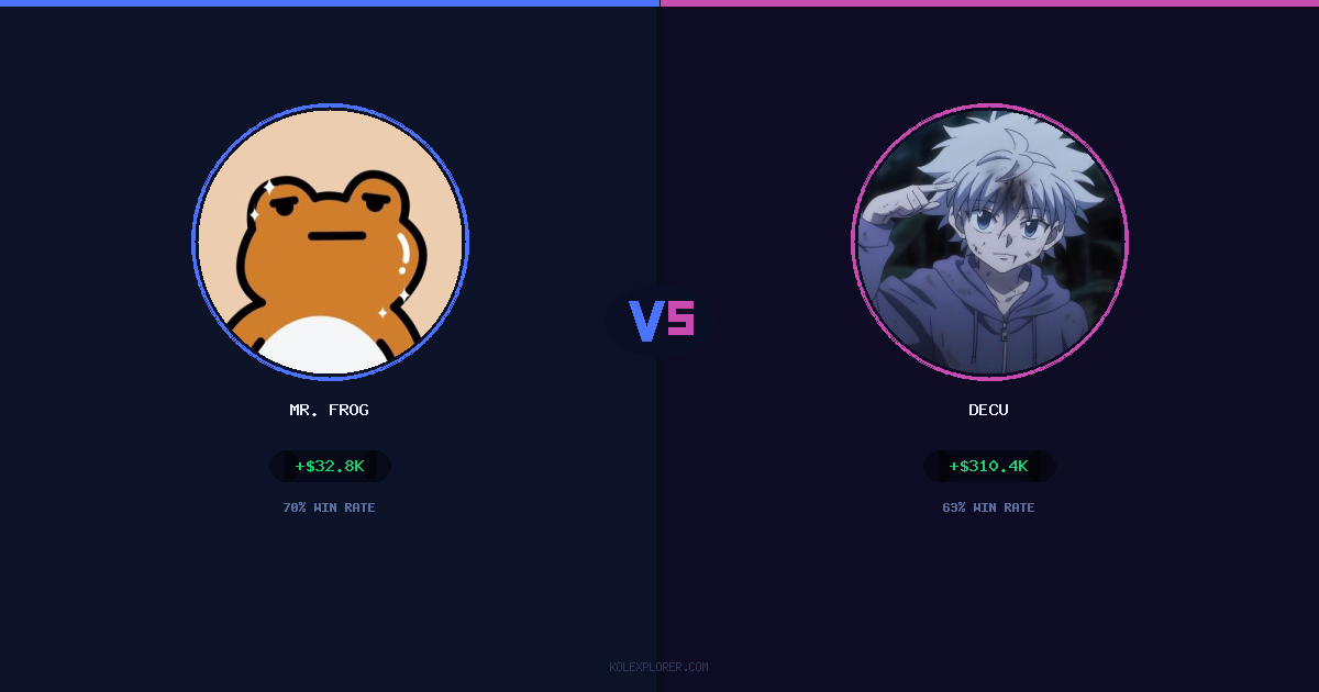 Mr. Frog vs Decu preview