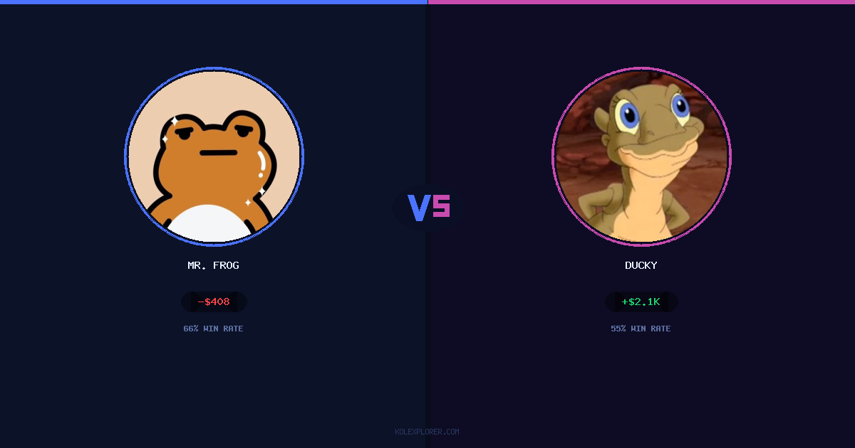 Mr. Frog vs Ducky preview