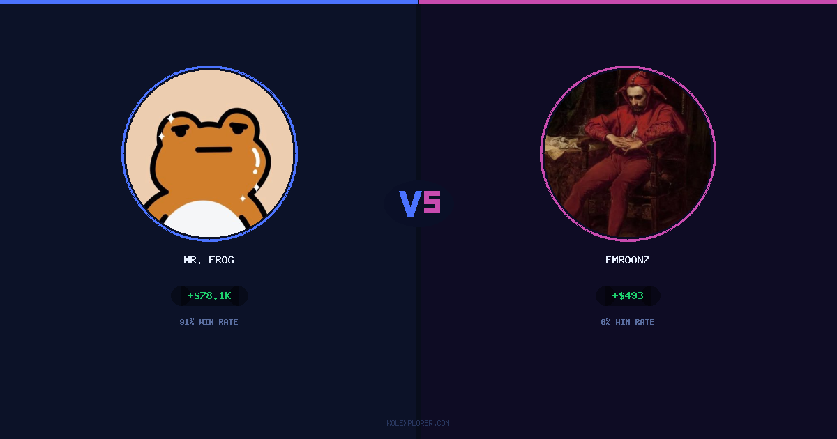 Mr. Frog vs Emroonz preview