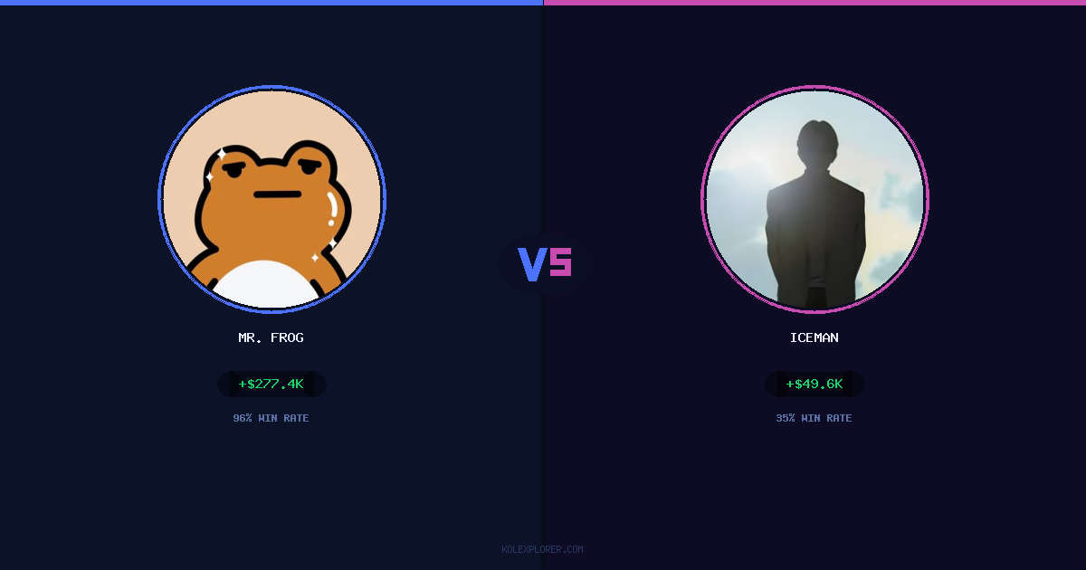 Mr. Frog vs Iceman preview