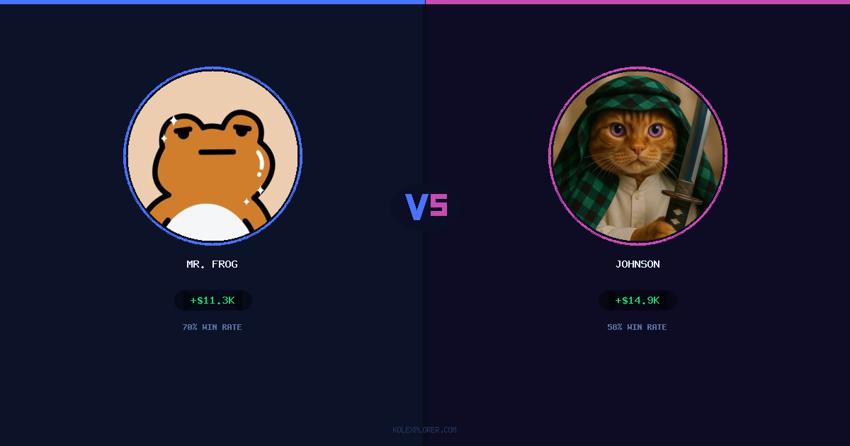 Mr. Frog vs Johnson preview